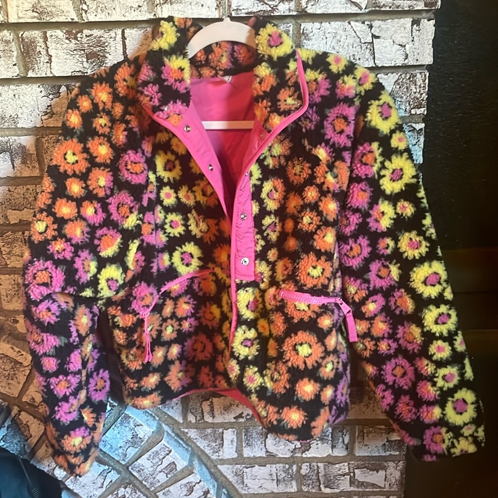 NWOT Free People Hit the Slopes zip-up size xsmall